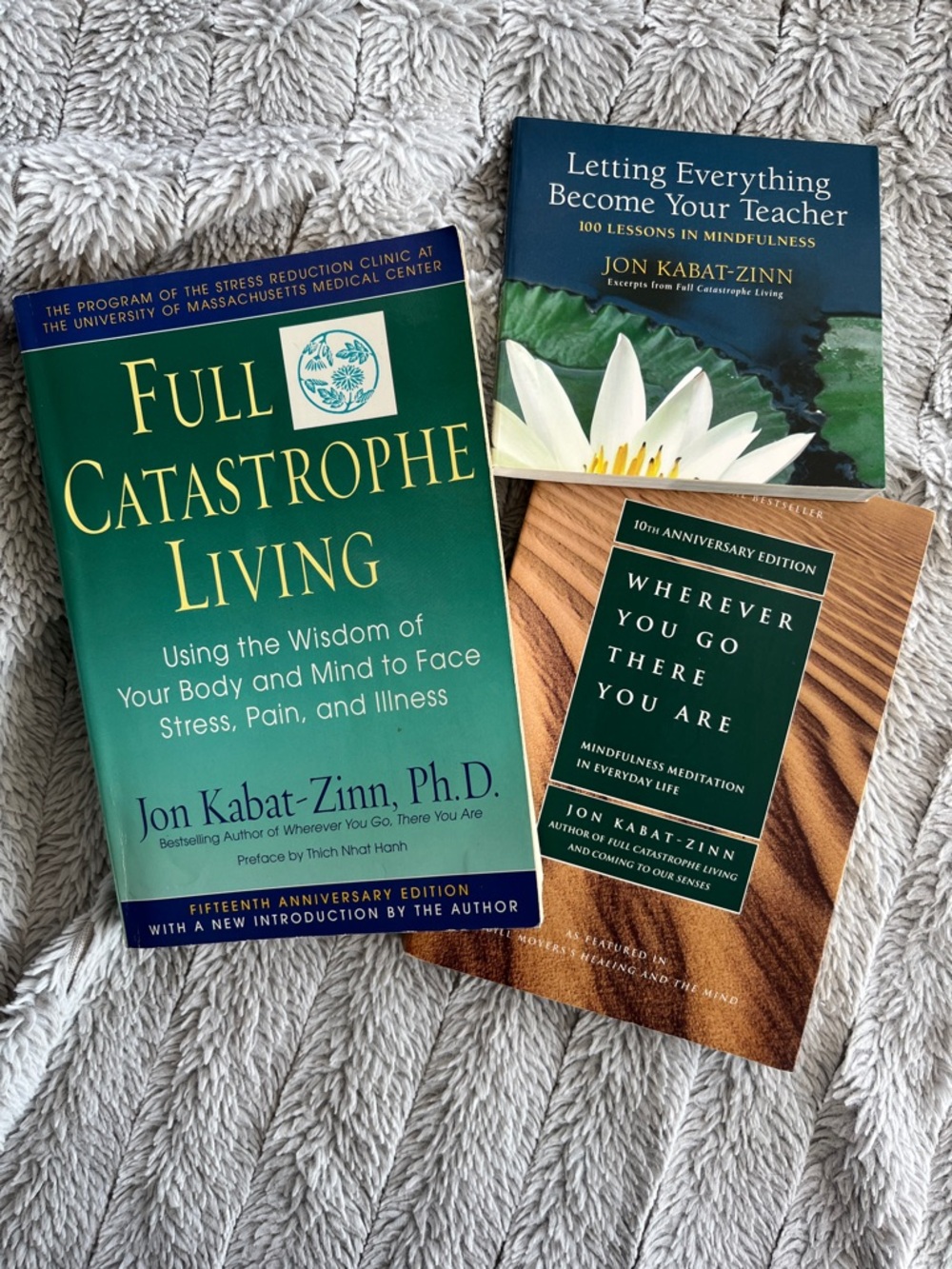 Jon Kabat-Zinn Paperback Mindfulness Bundle